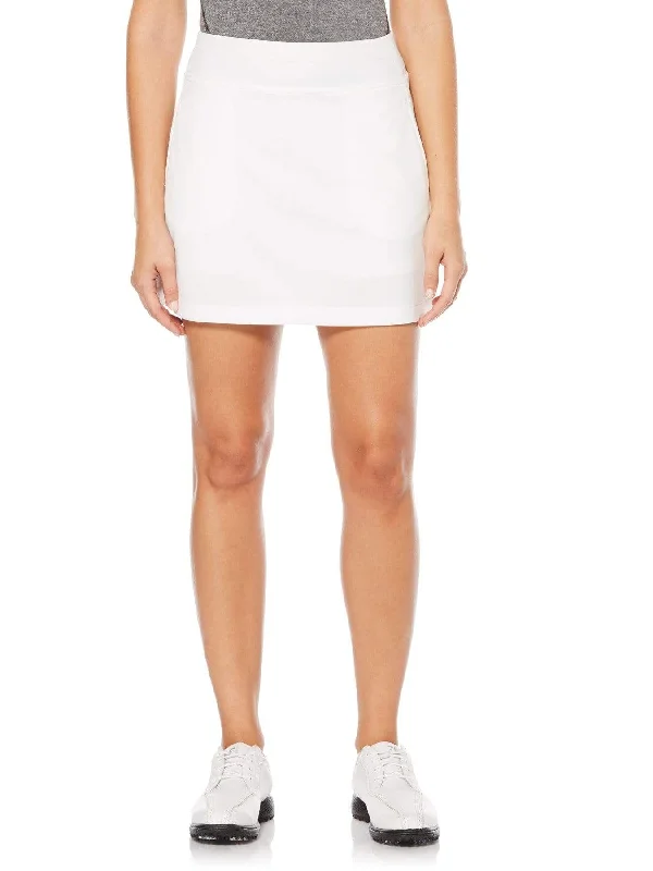 Women's 17" Stretch Woven Golf Skort wool skirt thick