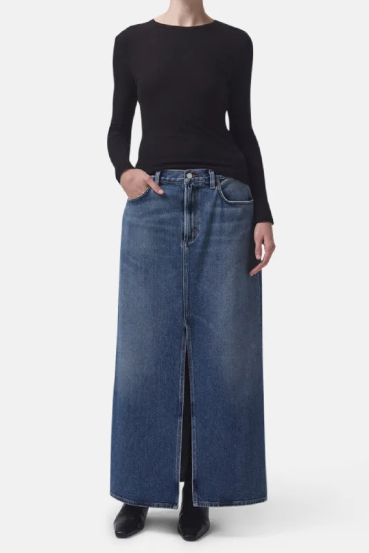 Leif Skirt Swing chiffon skirt lightweight
