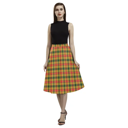 Baxter Tartan Aoede Crepe Skirt silk skirt luxurious
