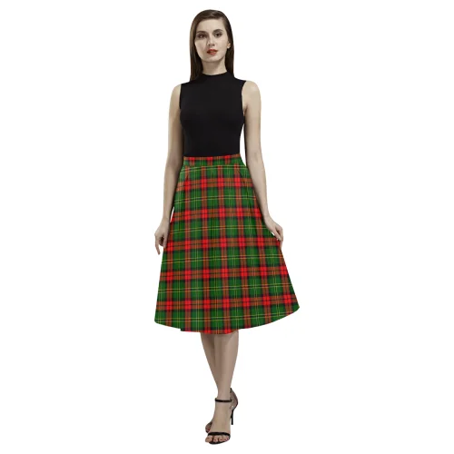 Blackstock Tartan Aoede Crepe Skirt wool skirt sturdy