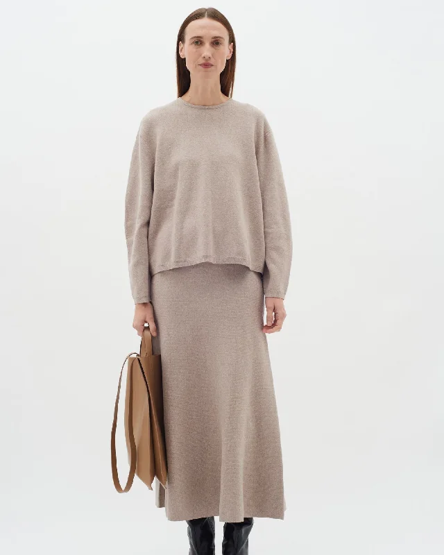 In Wear Kaylla Skirt silk skirt sleek