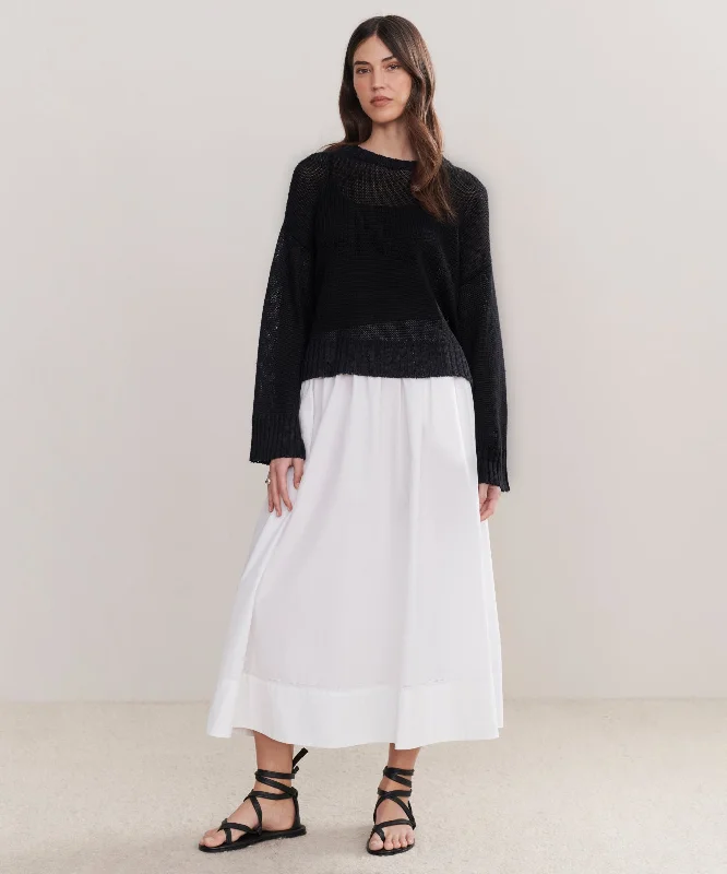 Lauren Skirt leather skirt sleek