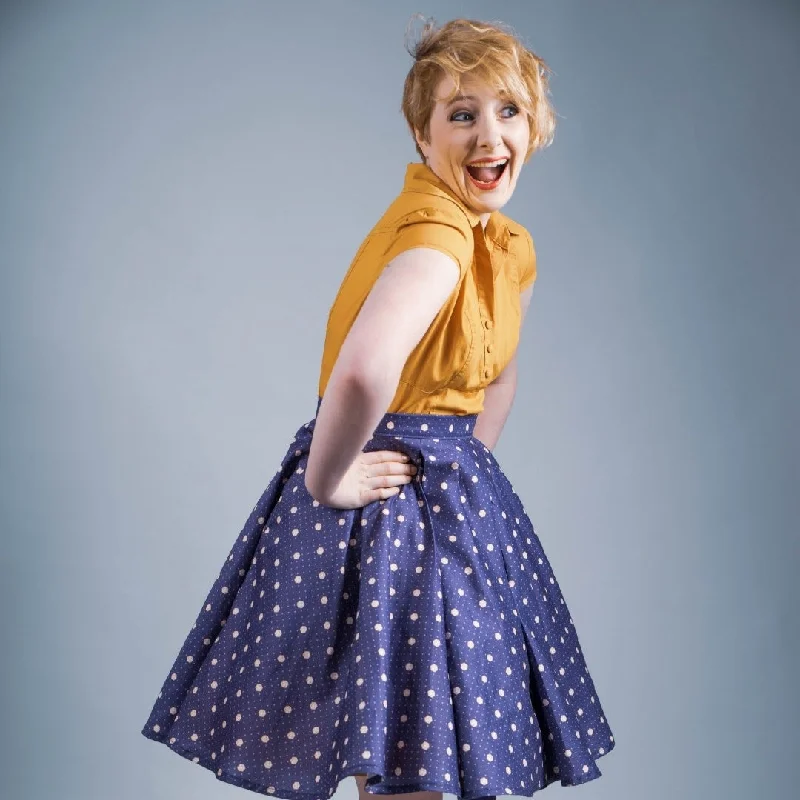 LudoCherry Circle Skirt wool skirt warm