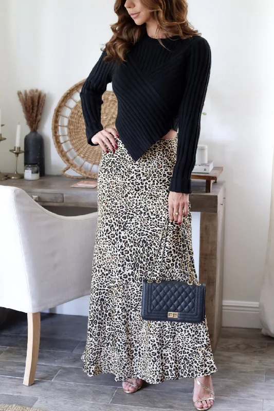 Madison Leopard Skirt lace skirt romantic