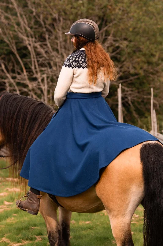 Matilde Riding Skirt denim skirt durable