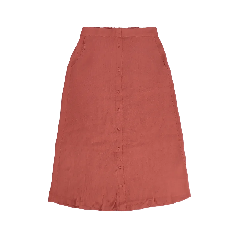 Midi Skirt - Marsala summer skirt style