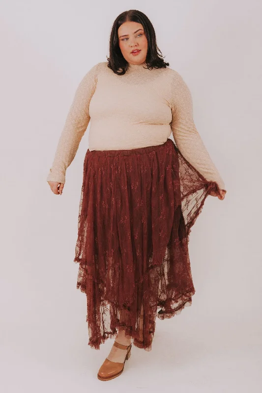 PLUS SIZE - Almost Lover Skirt corduroy skirt durable