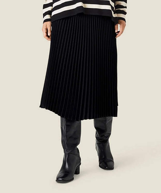 Sanna Pleated Skirt denim skirt stylish