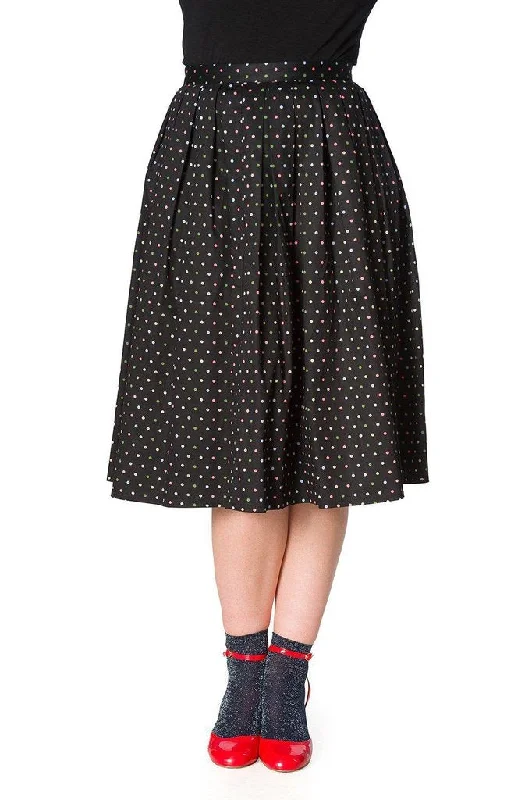 Spot Skirt wool skirt warm