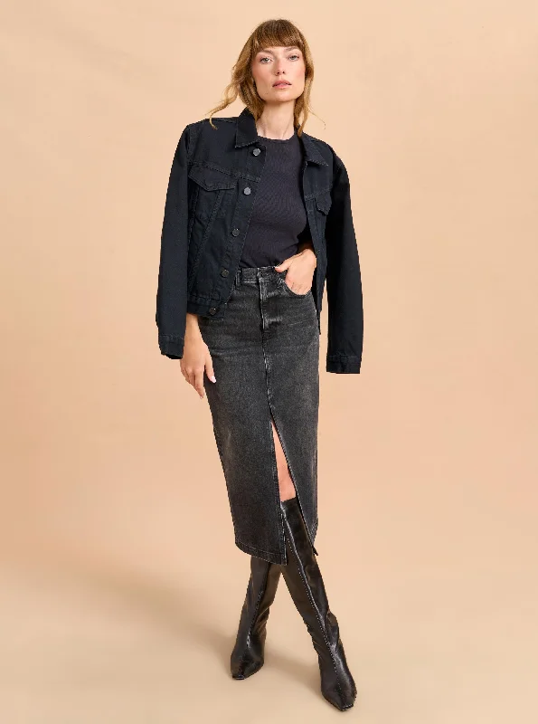The Kate Skirt denim skirt fashionable