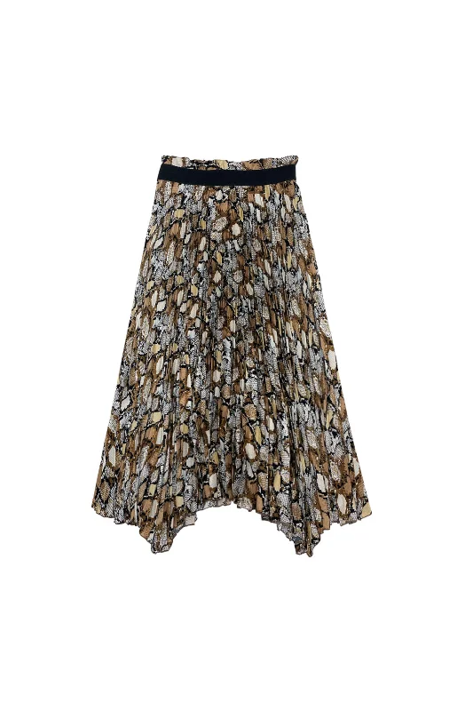 Zaikamoya Snake Dot Florence Skirt denim skirt durable